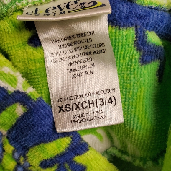 3T / 4T Kids Bath Robe - Picture 3 of 3